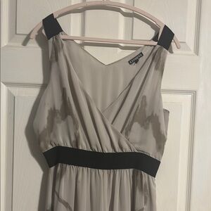 Express Women's Elegant Gray Dress